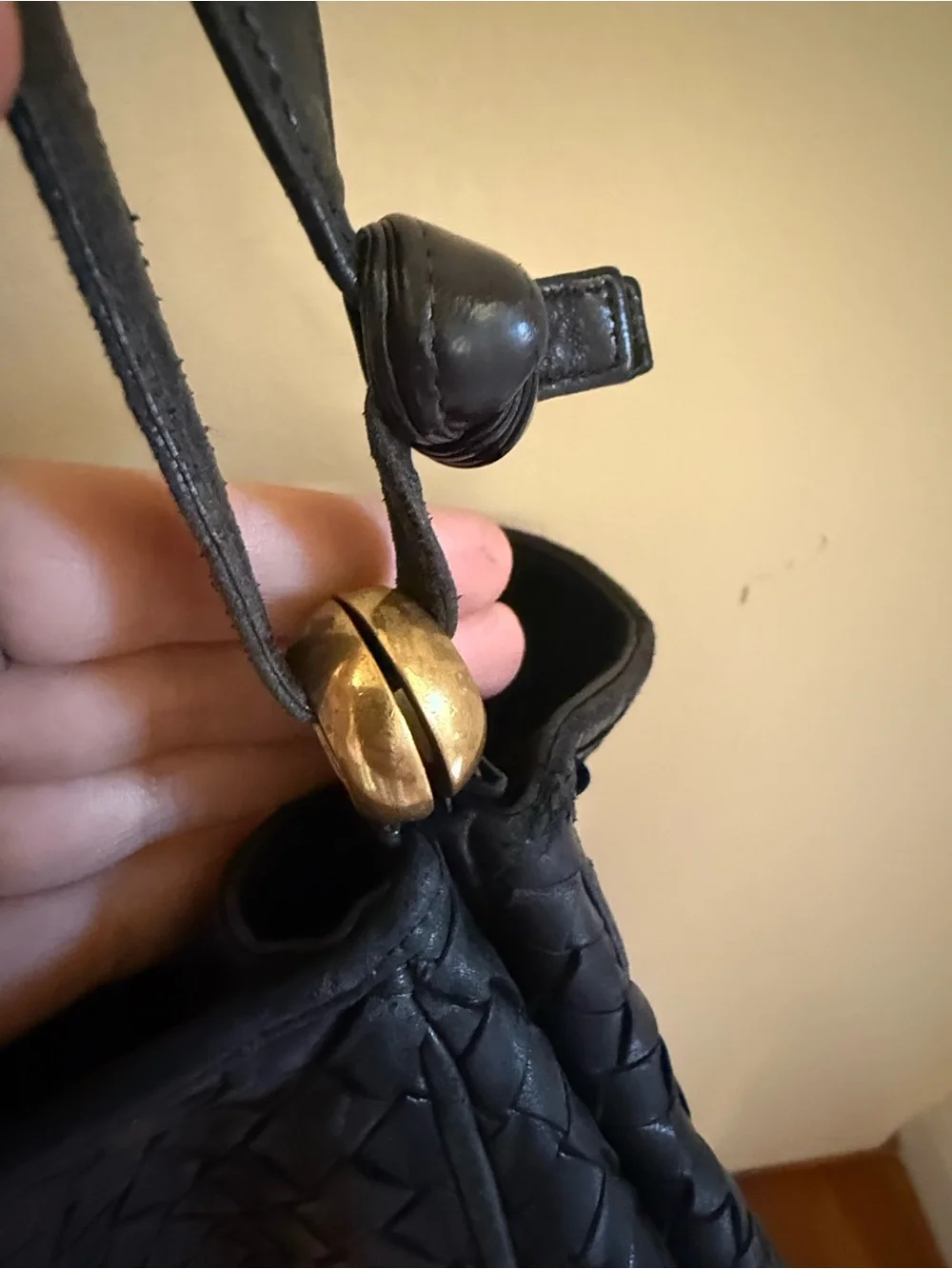 Bottega Veneta Shoulder Bag in Black